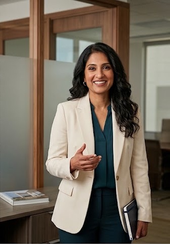 Priya Raman in her office